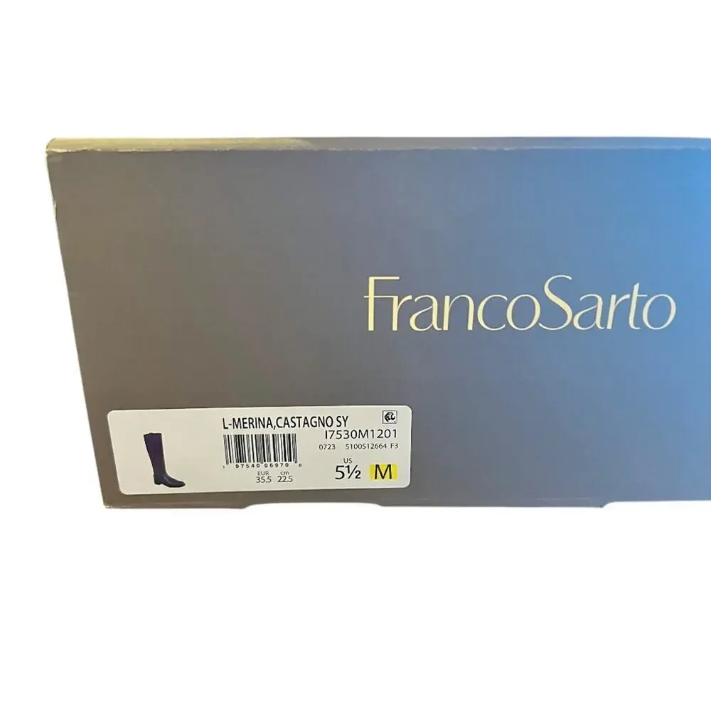 FRANCO SARTO Women's Merina Tall Riding Boots - 5.5 - NWT